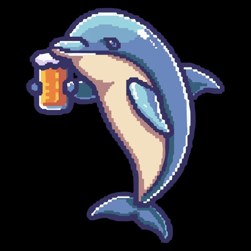 Bière Delfin Pixel