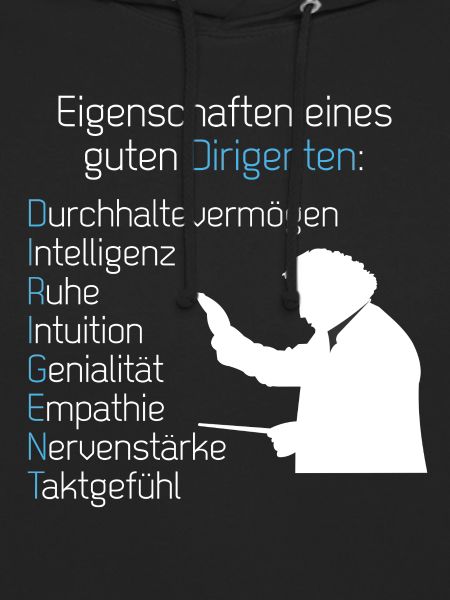 Eigenschaften Dirigent