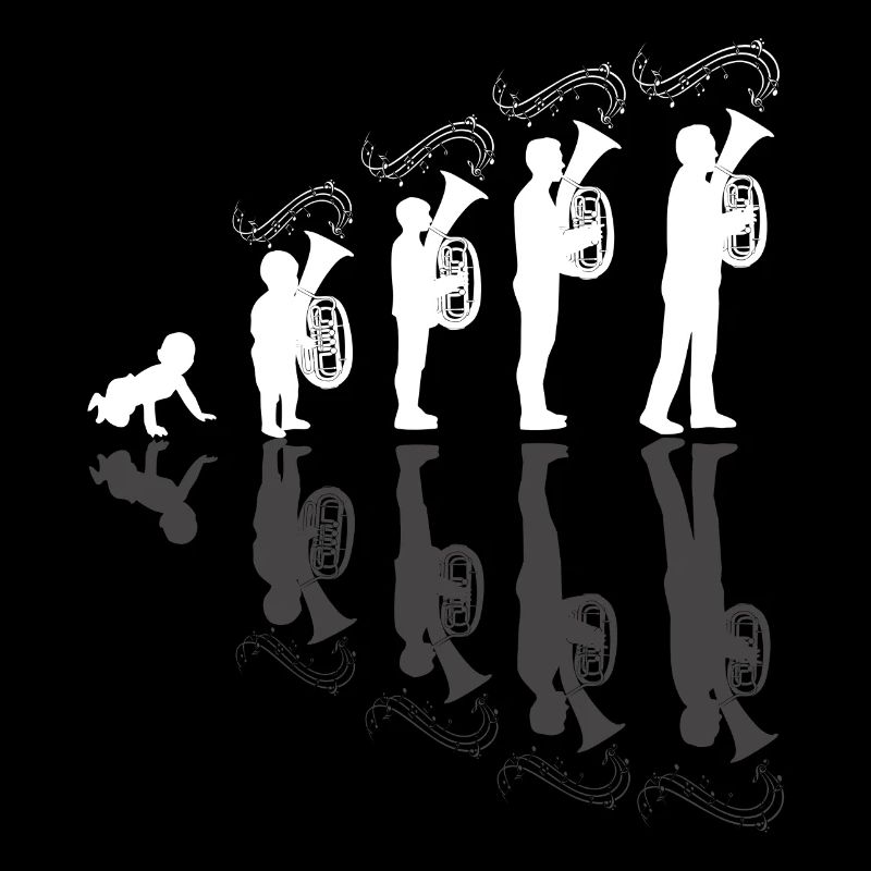 Cadeau de cor ténor - Evolution du joueur de cor ténor