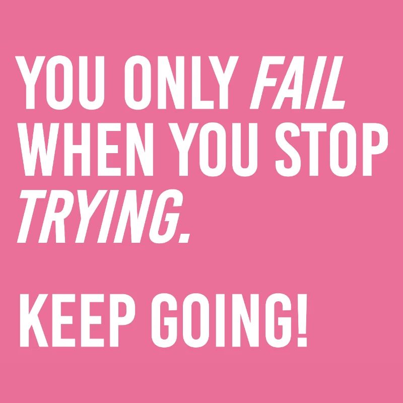 Keep going