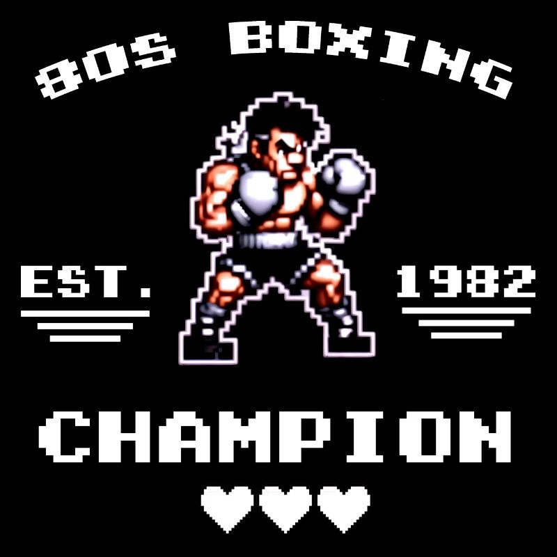 80s Boxing Champion 8 Bit