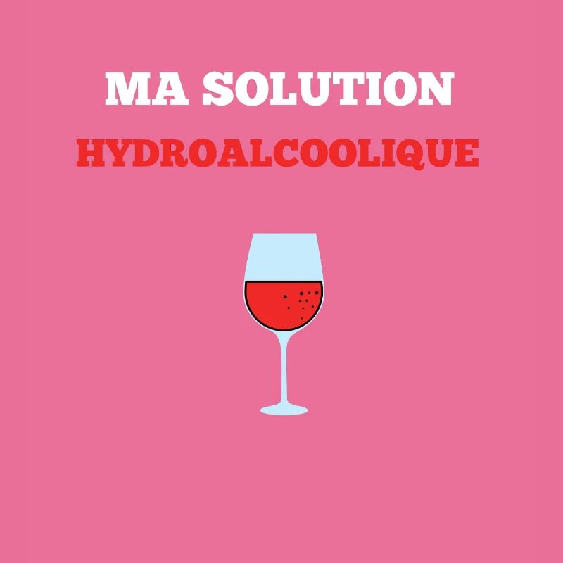 Ma solution hydroalcoolique vin