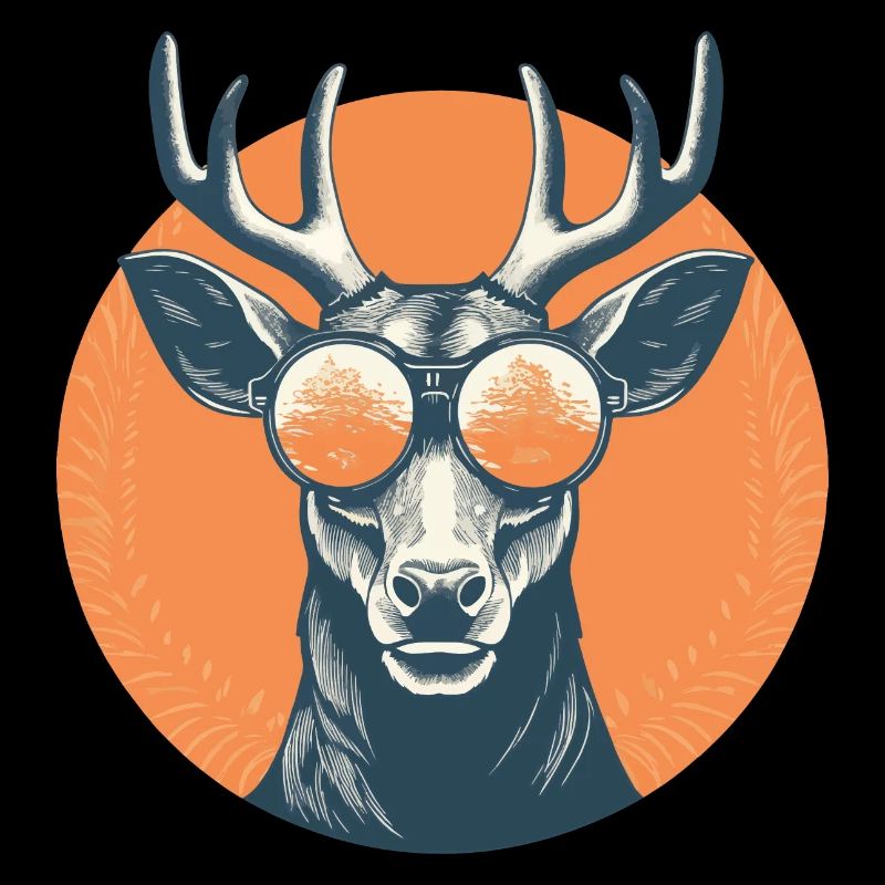 Lunettes de soleil Cerf Cerf Rouge