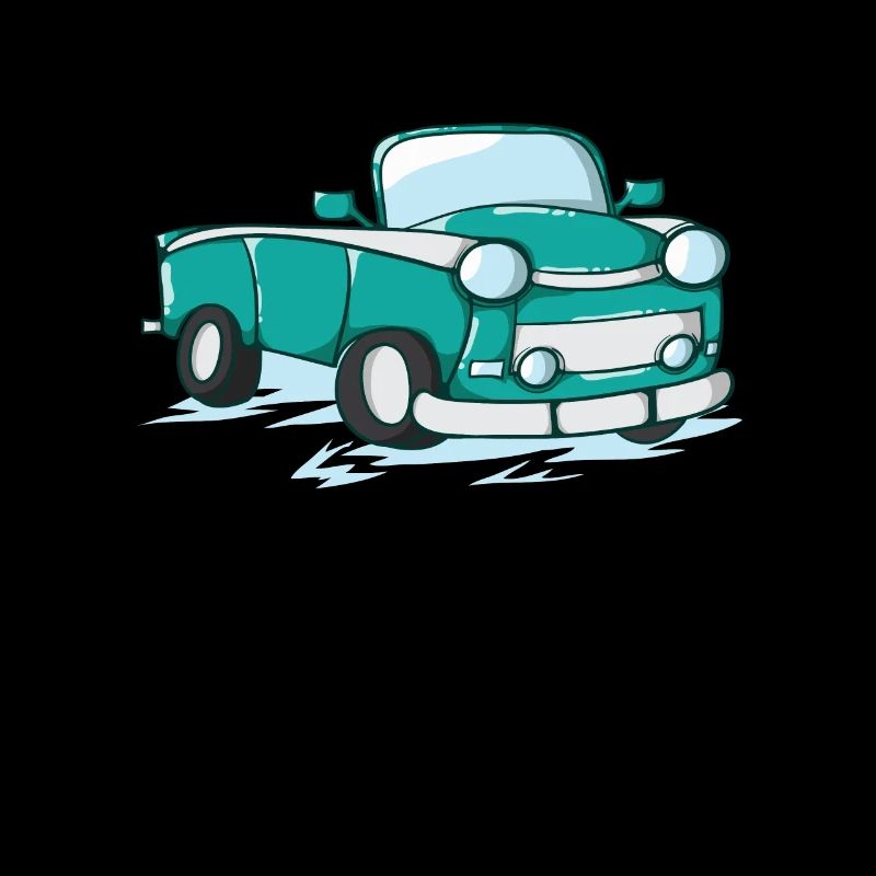 Auto Trabi als Comic