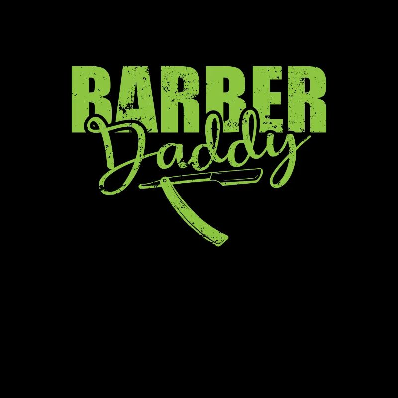Barber Daddy Friseur Beruf Haare