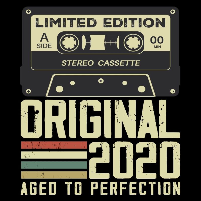 4. Geschenk zum Jubiläum im Retro-Stil 2020