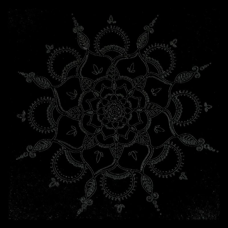 Mandala noir
