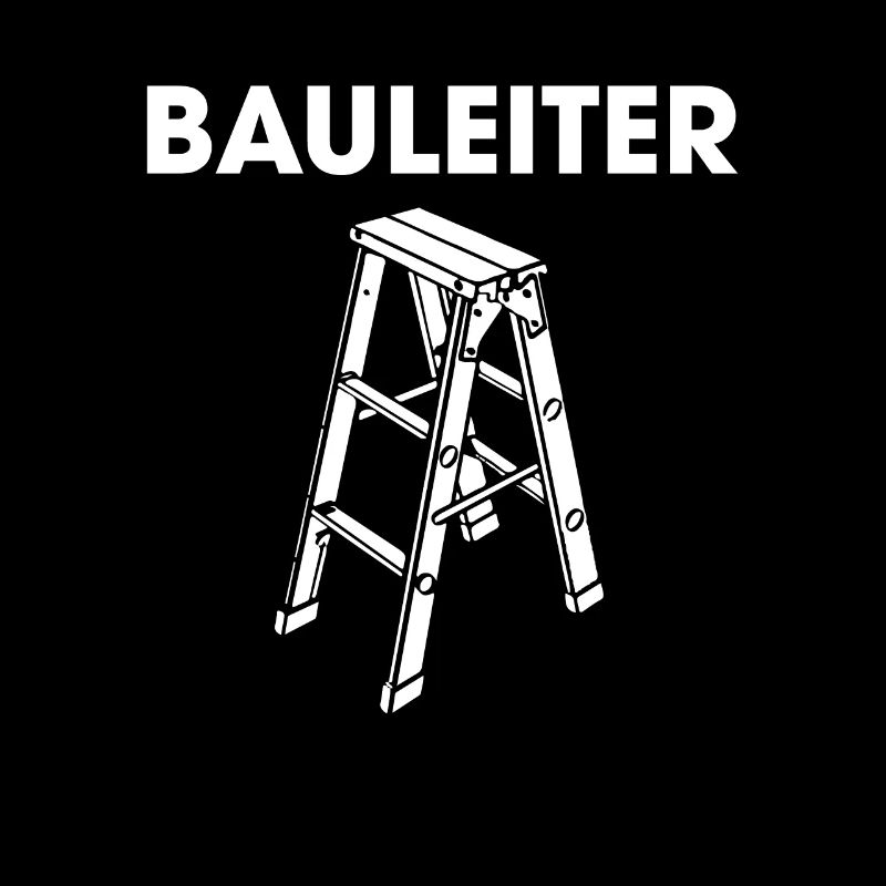 Bauleiter Stehleiter Baustelle Baustellen Leiter