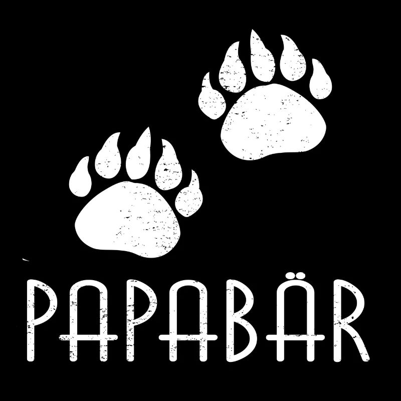 Stolzer Vater Papabär Vater