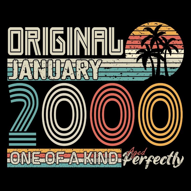 January 2000 Birthday January 2000 Gift
