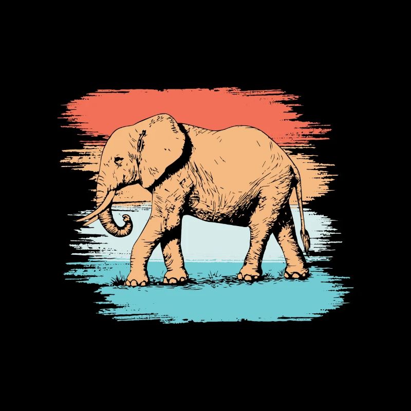 Éléphant éléphant taureau éléphant de steppe