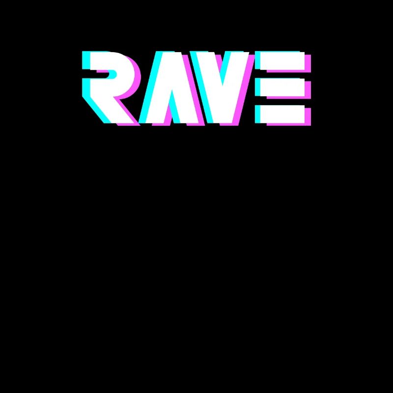 Techno Rave Raver gift idea