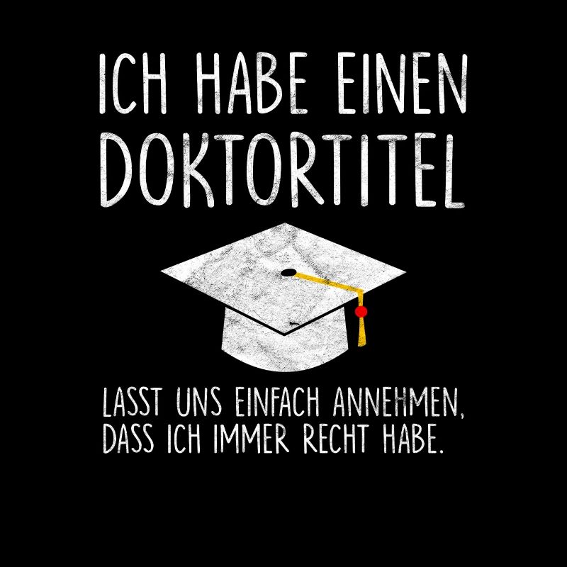 Dr Doktortitel Doktor Studium Geschenk