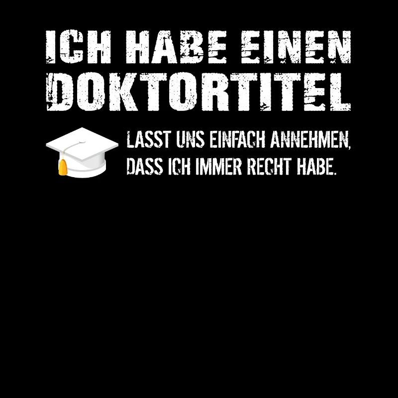 Doktortitel Spruch Doktor Geschenk Promotion