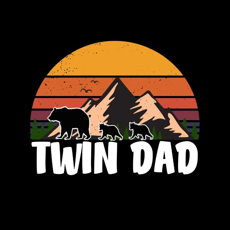 Dad twins twin dad twins gift