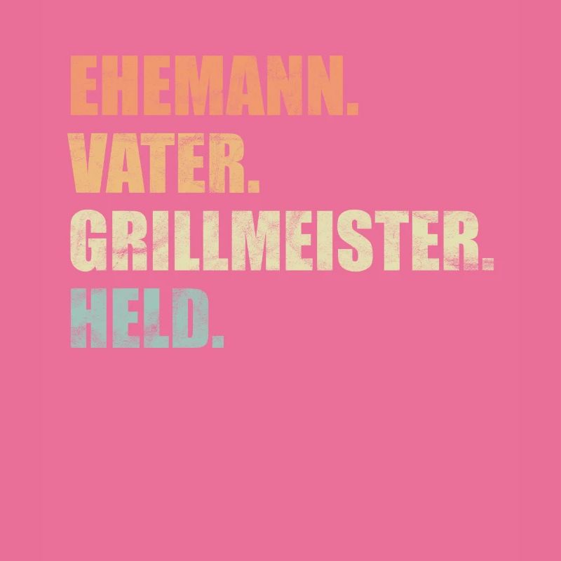 Vater Ehemann Grillmeister Männer Geschenk