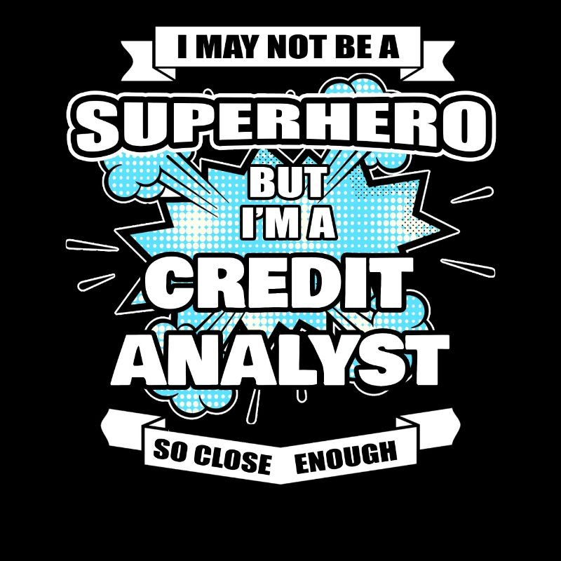 Credit Analyst Gift Superhero Credit Analyst