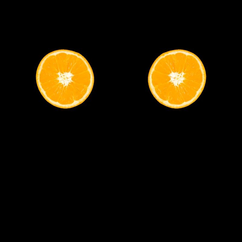 Orange fruit boobs breasts pervert gift