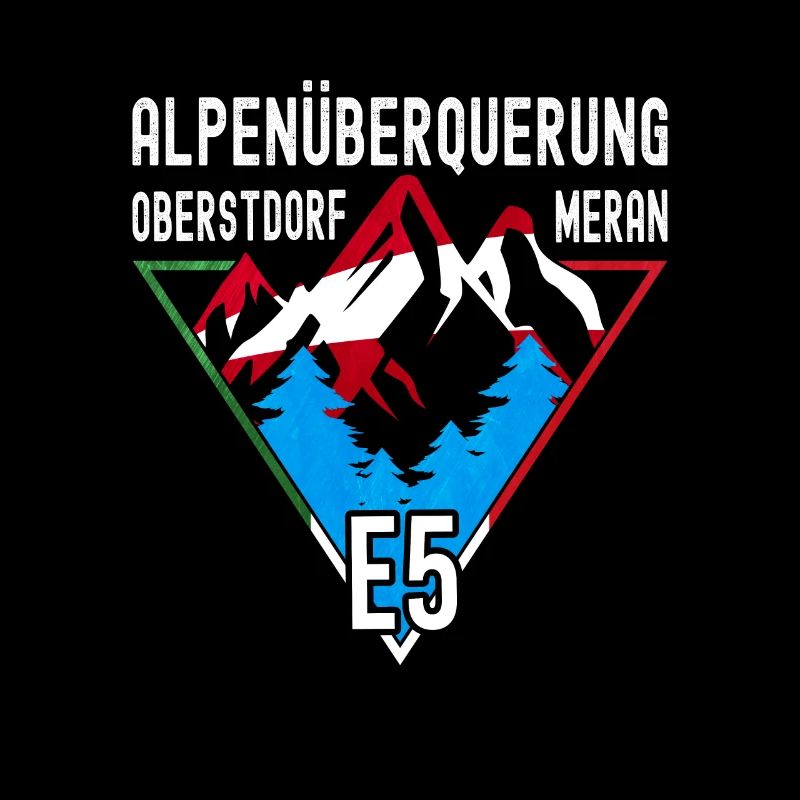 Alpenüberquerung Obertdorf Meran Route E5