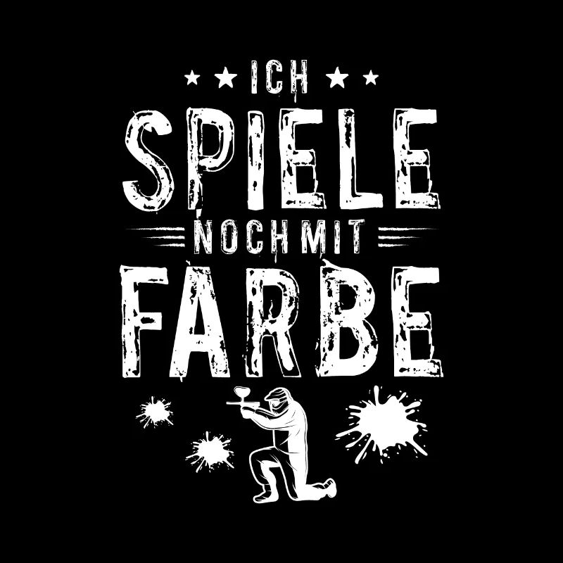 Paintball Paintballer Gotcha Geschenkidee