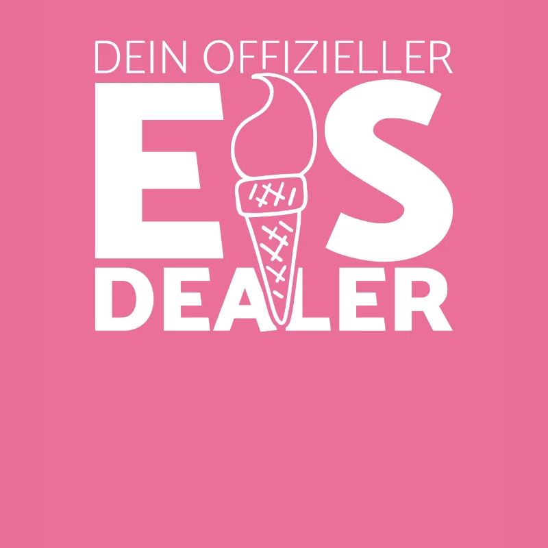 Eisverkäufer und Eisverkäuferin