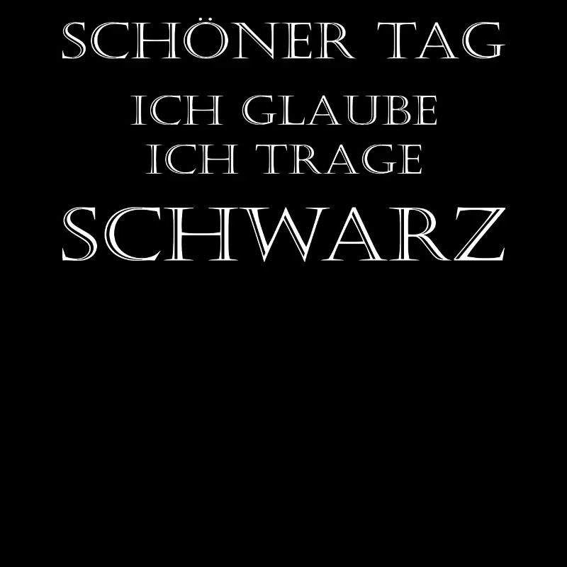 Gothic Gothik Spruch schwarz Geschenk