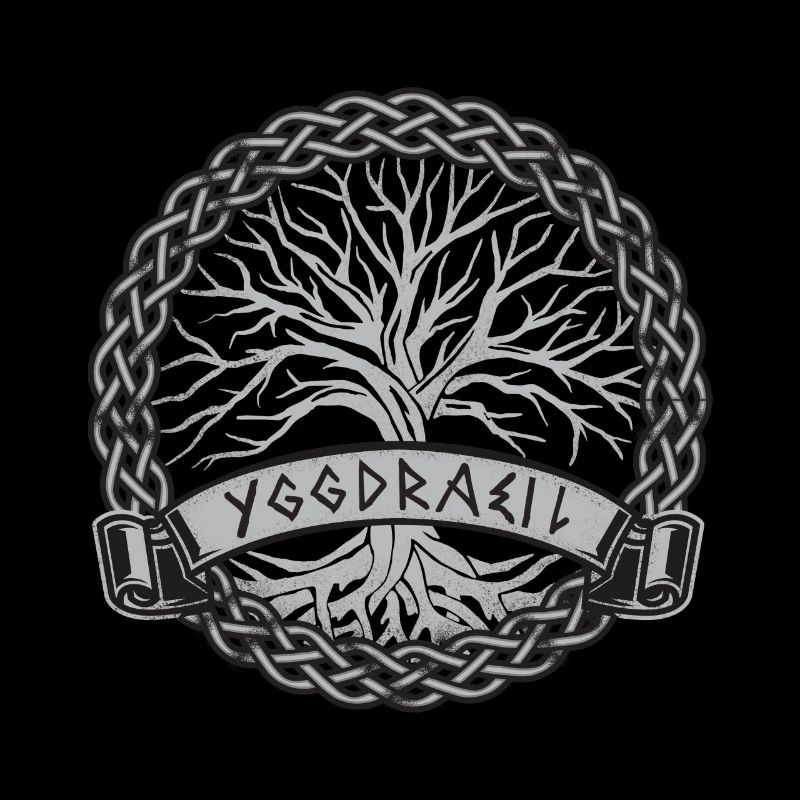 Yggdrasil Baum des Lebens Wikinger Walhalla Odin