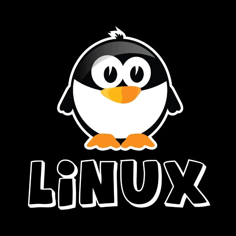 Linux Geek Pinguin Lifestyle IT Geek