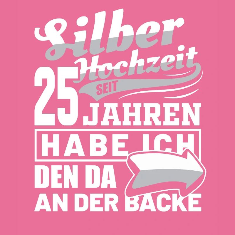 Silberhochzeit Hochzeitstag Ehe Frau Geschenkidee