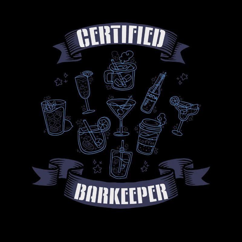 Certified bartender, bartender