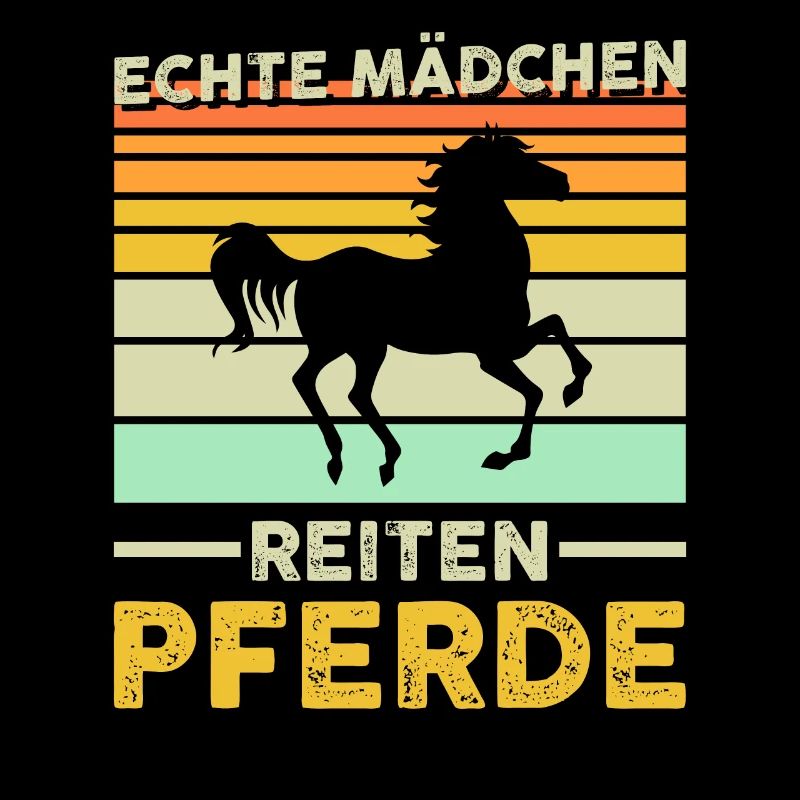 Reiterin Pferd Reiten Geschenk