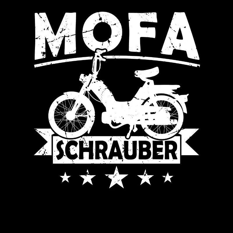 Mofa Schrauber Moped Mofafahrer Zweitakter Tüftler