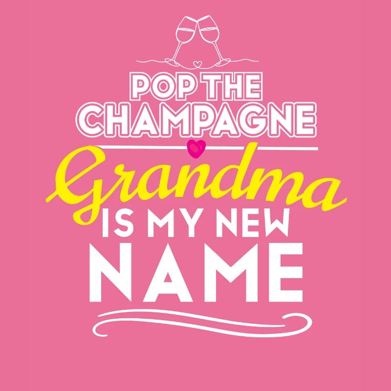 Öffnet Den Ich Werde Oma Großmutter