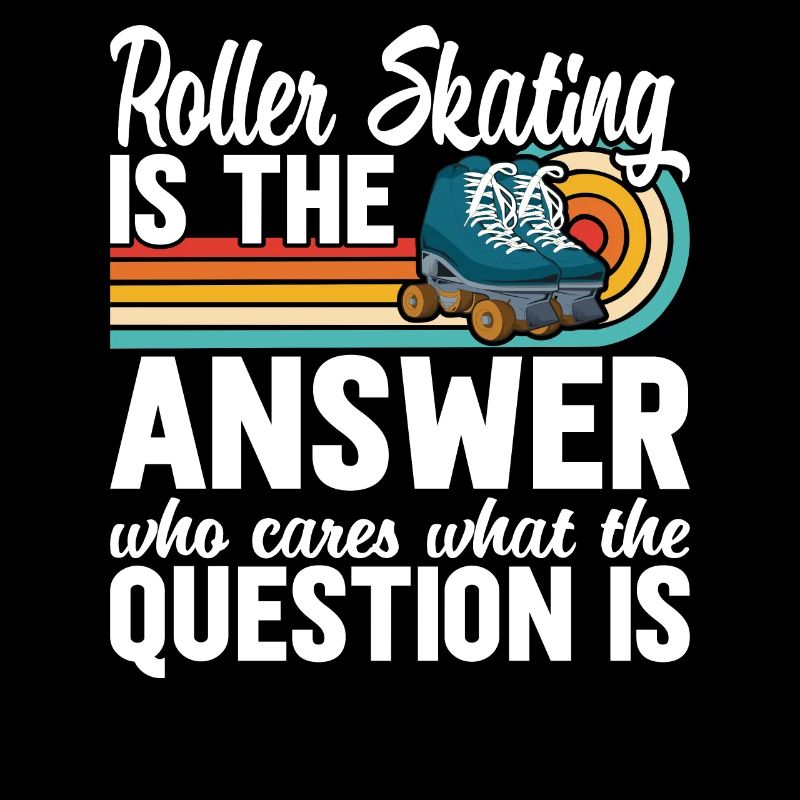 Roller Skating Roller Skate Retro 70er 80er