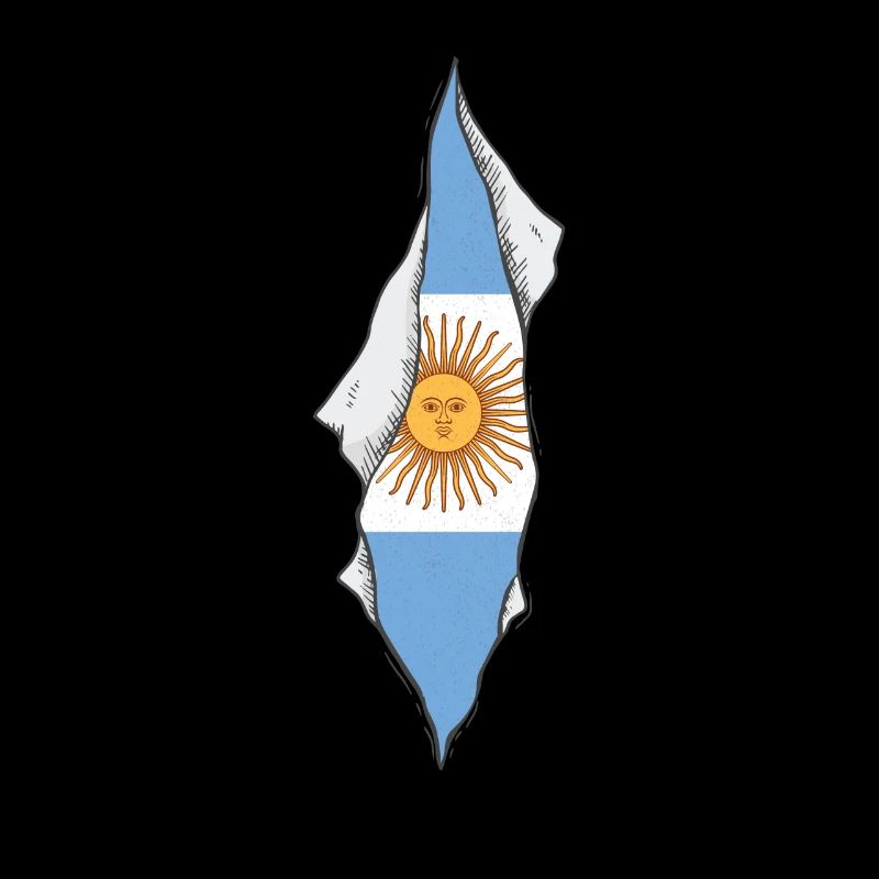 Drapeau argentin fier argentine