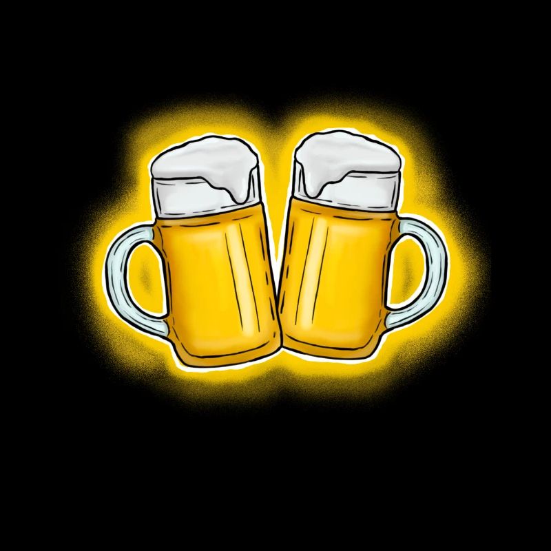Cruches à bière grillée