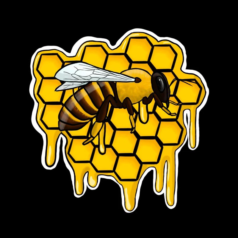 Honeycomb Honeybee Beekeeper work