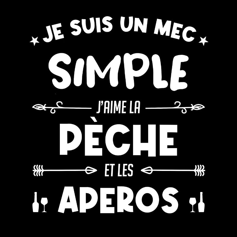 Pêche - un mec simple