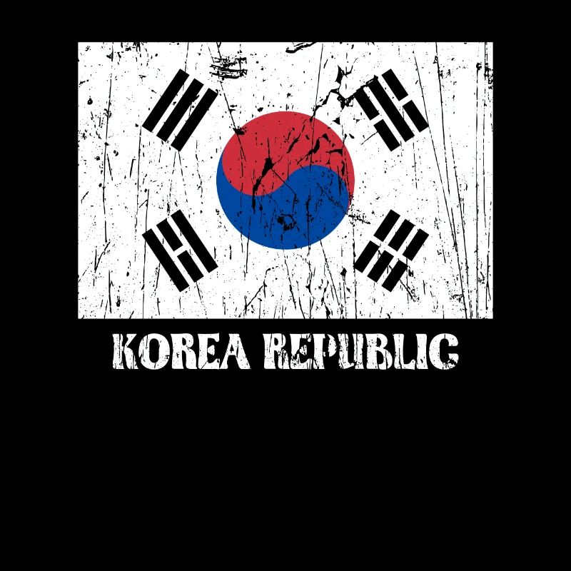 Drapeau de la République coréenne Fierté Drapeau coréen