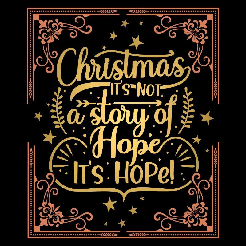 Millésime de Noël en disant la typographie dorée