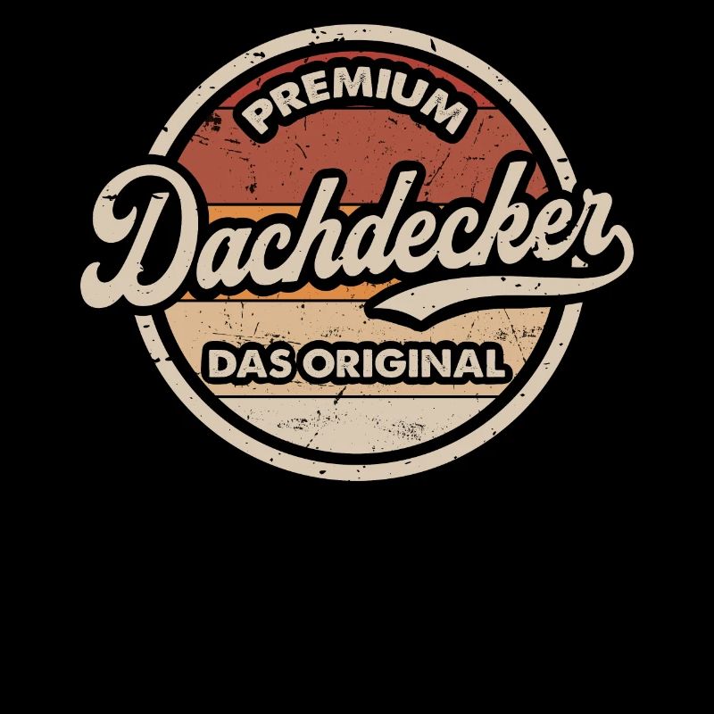 Dachdecker Original Vintage Dachdecken