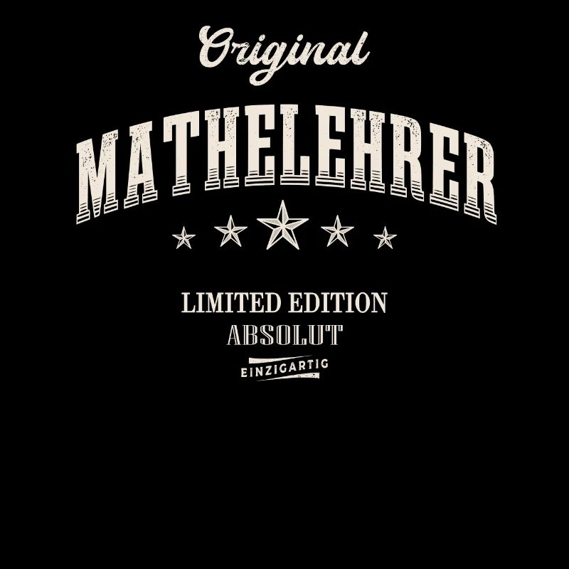 Mathelehrer Limited Edition