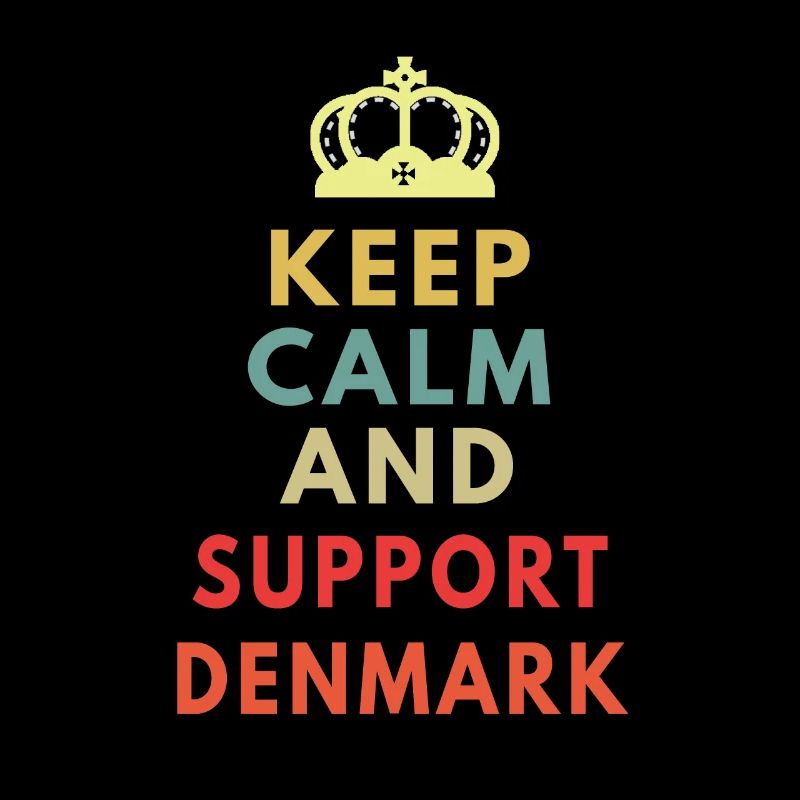 keep calm and support denmark