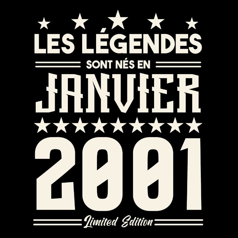 cadeau d'anniversaire janvier 2001. Janvier 2001.