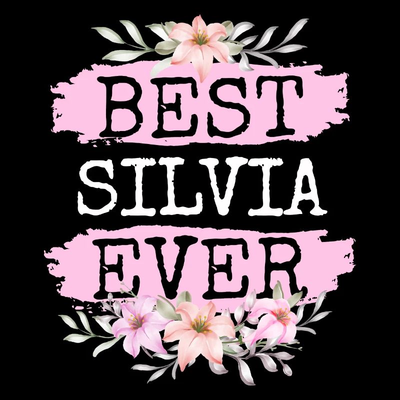 Silvia Geschenk Name Geburtstag