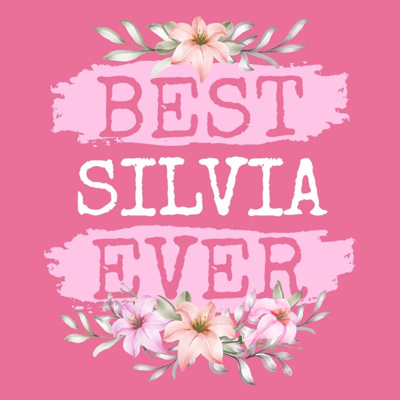 Silvia Geschenk Name Geburtstag