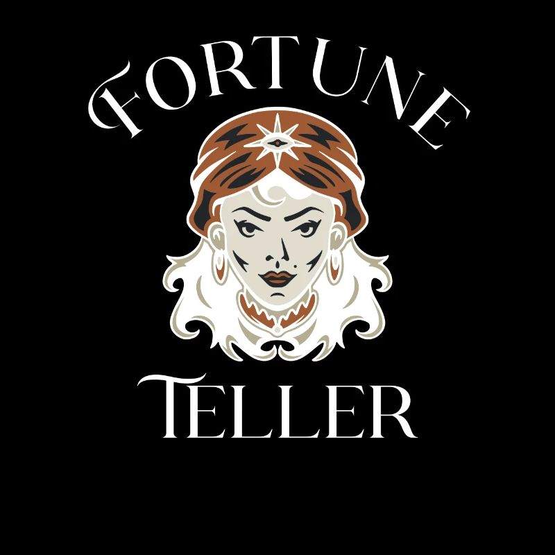 Boule de cristal de carte de tarot diseuse de bonne aventure
