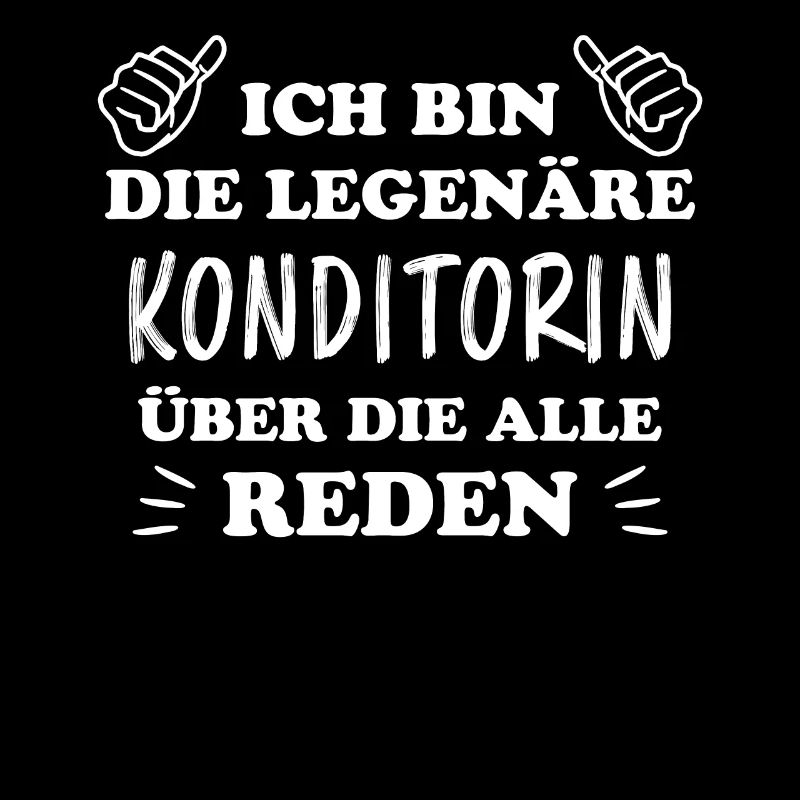 Konditorin Spruch Torte Backen Konditorin Geschenk
