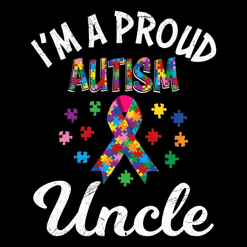 Stolzer Onkel von autistischem Kind Bewusstsein