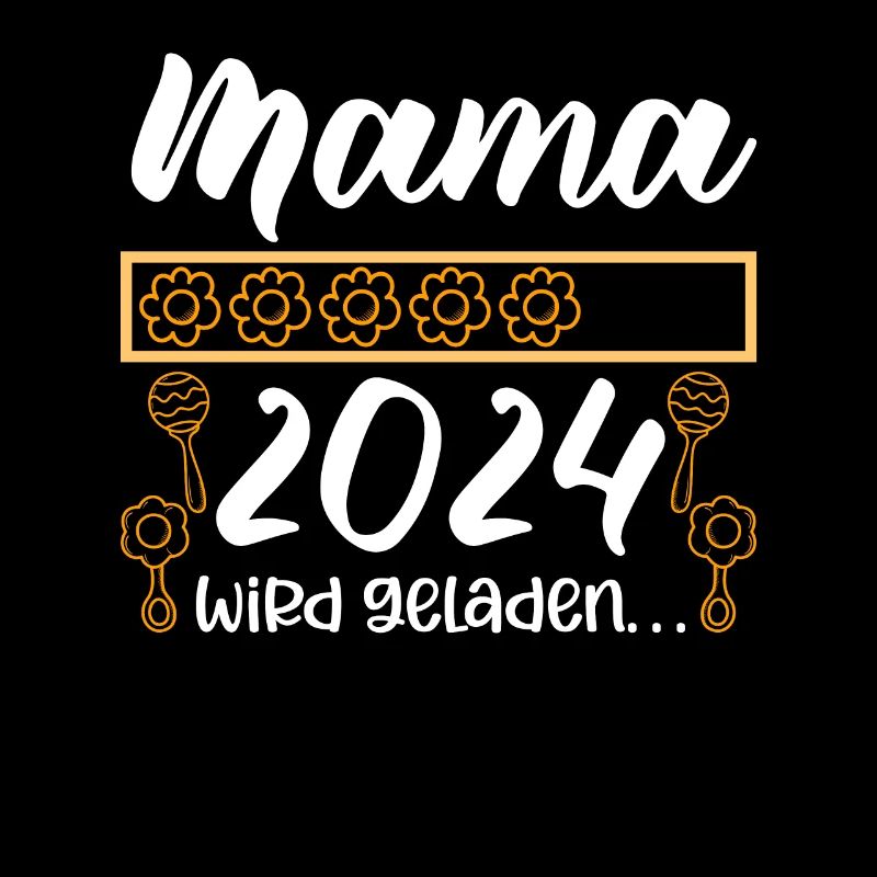 Mama loading 2024 werdende Mama Babyparty 2024